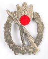 Infanterie Sturmabzeichen in silber. Zink versilbert, Hersteller R.S.S.