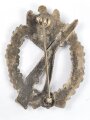 Infanterie Sturmabzeichen in silber. Zink versilbert, Hersteller R.S.S.