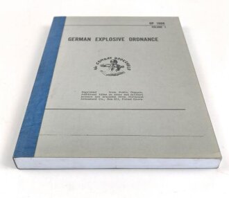 Gebundene Fotokopie "German Explosive Ordnance - OP...