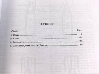 Gebundene Fotokopie "German Explosive Ordnance - OP 1666 Volume 1" DIN A4, englisch, 346 Seiten, Kleinstauflage von Peter Keller aus den 1990iger Jahren