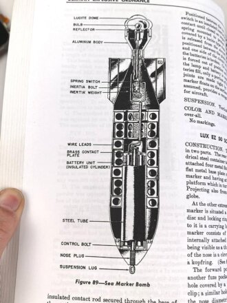 Gebundene Fotokopie "German Explosive Ordnance - OP 1666 Volume 1" DIN A4, englisch, 346 Seiten, Kleinstauflage von Peter Keller aus den 1990iger Jahren