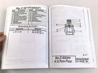 Gebundene Fotokopie "Geschoßzünder 15.12.42" DIN A4 mit 118 Seiten, Kleinstauflage von Peter Keller aus den 1990iger Jahren