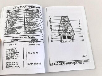 Gebundene Fotokopie "Geschoßzünder 15.12.42" DIN A4 mit 118 Seiten, Kleinstauflage von Peter Keller aus den 1990iger Jahren