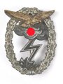 Erdkampfabzeichen der Luftwaffe. Zink, entnazifiziert