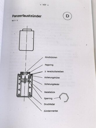 Gebundene Fotokopie "Katalog über Nahkampfmittel Teil II" DIN A4 mit 225 Seiten, Kleinstauflage von Peter Keller aus den 1990iger Jahren