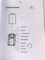 Gebundene Fotokopie "Katalog über Nahkampfmittel Teil II" DIN A4 mit 225 Seiten, Kleinstauflage von Peter Keller aus den 1990iger Jahren