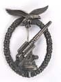 Flakkampfabzeichen der Luftwaffe. Buntmetall, entnazifiziert