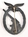 Flakkampfabzeichen der Luftwaffe. Buntmetall, entnazifiziert