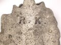 Minensucher Kriegsabzeichen der Kriegsmarine. Zink, Hersteller R.K., Nadel fehlt