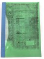 Gebundene Fotokopie "Index to Recognition Sheets" DIN A4, englisch. Einige hundert Seiten, Kleinstauflage von Peter Keller aus den 1990iger Jahren