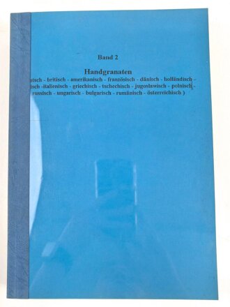 Gebundene Fotokopie "Band 2 Handgranaten" DIN...