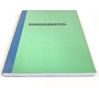 Gebundene Fotokopie "Handgranaten" DIN A4, 214...