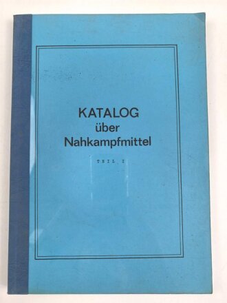 Gebundene Fotokopie "Katalog über...