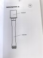 Gebundene Fotokopie "Katalog über Nahkampfmittel Teil I" DIN A4 mit 130 Seiten, Kleinstauflage von Peter Keller aus den 1990iger Jahren