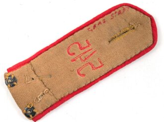 Hitlerjugend, einzelne, frühe Schulterklappe für einen Angehörigen der allgemeinen HJ im Bann 545 Graz / Stadt