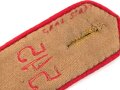 Hitlerjugend, einzelne, frühe Schulterklappe für einen Angehörigen der allgemeinen HJ im Bann 545 Graz / Stadt
