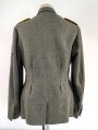 Kavallerie, Feldbluse für Mannschaften Modell 1943. Kammerstück in sehr gutem Zustand, der Brustadler neuzeitlich vernäht