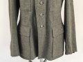 Kavallerie, Feldbluse für Mannschaften Modell 1943. Kammerstück in sehr gutem Zustand, der Brustadler neuzeitlich vernäht