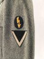Kavallerie, Feldbluse für Mannschaften Modell 1943. Kammerstück in sehr gutem Zustand, der Brustadler neuzeitlich vernäht