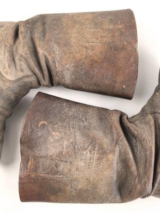 Paar Stiefel für Mannschaften der Wehrmacht. Ungeschwärztes Paar, nicht gereinigt, Sohlenlänge 28cm