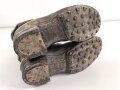 Paar Stiefel für Mannschaften der Wehrmacht. Ungeschwärztes Paar, nicht gereinigt, Sohlenlänge 28cm
