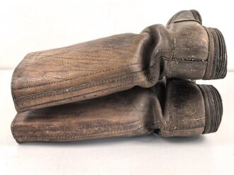 Paar Stiefel für Mannschaften der Wehrmacht. Nicht gereinigt, Sohlenlänge 30,5cm