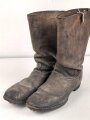Paar Stiefel für Mannschaften der Wehrmacht. Nicht gereinigt, Sohlenlänge 30,5cm