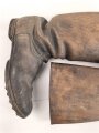 Paar Stiefel für Mannschaften der Wehrmacht. Nicht gereinigt, Sohlenlänge 30,5cm