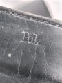 Paar Stiefel für Offiziere der Polizei, datiert 1942. Ungereinigtes Paar, Sohlenlänge 28,5cm