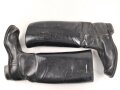 Paar Stiefel für Offiziere der Polizei, datiert 1942. Ungereinigtes Paar, Sohlenlänge 28,5cm