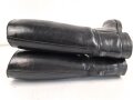Paar Stiefel für Offiziere der Wehrmacht. Ungereinigtes Paar, Sohlenlänge 27,5cm