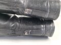 Paar Stiefel für Offiziere der Wehrmacht. Ungereinigtes Paar, Sohlenlänge 27,5cm