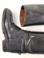 Paar Stiefel für Offiziere der Wehrmacht. Ungereinigtes Paar, Sohlenlänge 27,5cm