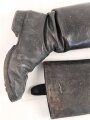 Paar Stiefel für Unteroffiziere der Wehrmacht. Ungereinigtes Paar, Sohlenlänge knapp 28cm