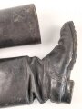 Paar Stiefel für Unteroffiziere der Wehrmacht. Ungereinigtes Paar, Sohlenlänge knapp 28cm