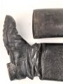 Paar Stiefel für Unteroffiziere der Wehrmacht. Ungereinigtes Paar, Sohlenlänge knapp 28cm