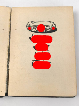 "SS Liederbuch" herausgegeben von der Reichsführung SS, Zentralverlag der NSDAP, 264 Seiten, DIN A6