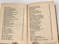 "SS Liederbuch" herausgegeben von der Reichsführung SS, Zentralverlag der NSDAP, 264 Seiten, DIN A6
