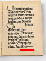 "SS Liederbuch" herausgegeben von der Reichsführung SS, Zentralverlag der NSDAP, 264 Seiten, DIN A6