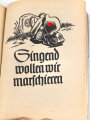 "SS Liederbuch" herausgegeben von der Reichsführung SS, Zentralverlag der NSDAP, 264 Seiten, DIN A6