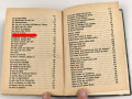 "SS Liederbuch" herausgegeben von der Reichsführung SS, Zentralverlag der NSDAP, 264 Seiten, DIN A6