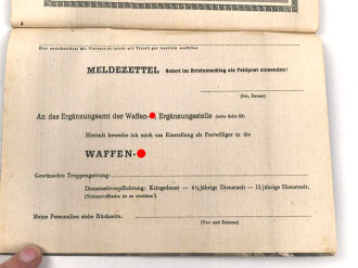 "Dich ruft die SS" herausgegeben vom Reichsführer SS, 96 Seiten, DIN A5