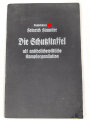 Reichsführer SS Heinrich Himmler "Die Schutzstaffel" als antibolichewistische Kampforganisation, 31 Seiten, unter DIN A5, wasserschaden