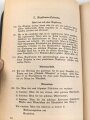 SS-Dv. Nr.1 "Vorschrift für den gesamten inneren Dienst der Allgemeinen SS auf Dienststellen und Schreibstuben", datiert 1938, 71 Seiten, DIN A5