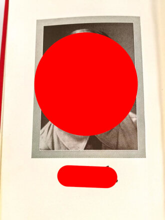Adolf Hitler " Mein Kampf" von einem HJ Führer Ortsgruppe Gaflenz 1939
