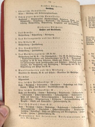 "Der Dienstunterricht im Heere, Ausgabe für den Kanonier (bespannt)" datiert 1941, 319 Seiten, DIN A5, gebraucht