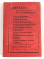 "Der Dienstunterricht im Heere, Ausgabe für den Kanonier (bespannt)" datiert 1941, 319 Seiten, DIN A5, gebraucht