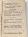 "Der Dienstunterricht im Heere, Ausgabe für den Kanonier (bespannt)" datiert 1941, 319 Seiten, DIN A5, gebraucht
