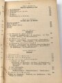 "Der Dienstunterricht im Heere, Ausgabe für den Kanonier (bespannt)" datiert 1941, 319 Seiten, DIN A5, gebraucht