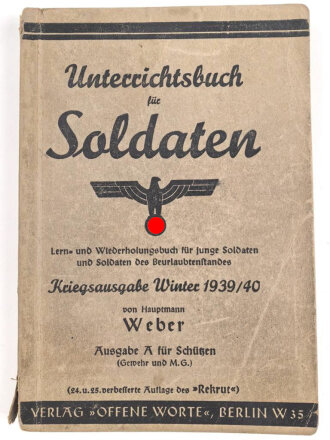 "Unterrichtsbuch für Soldaten" Ausgabe A...